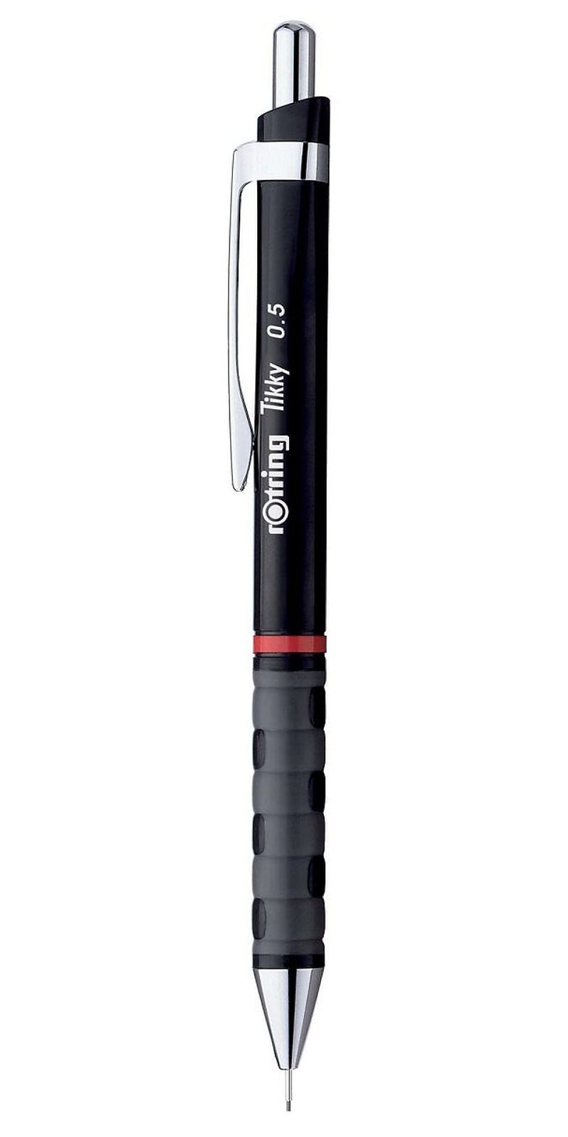 Rotring قلم رصاص ميكانيكي روتراينج تيكي، أسود، 0.5 مم (S0770550) - Image 1
